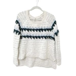 Free People | FairIsle Sweater Chunky Ski Pullover Small Winter